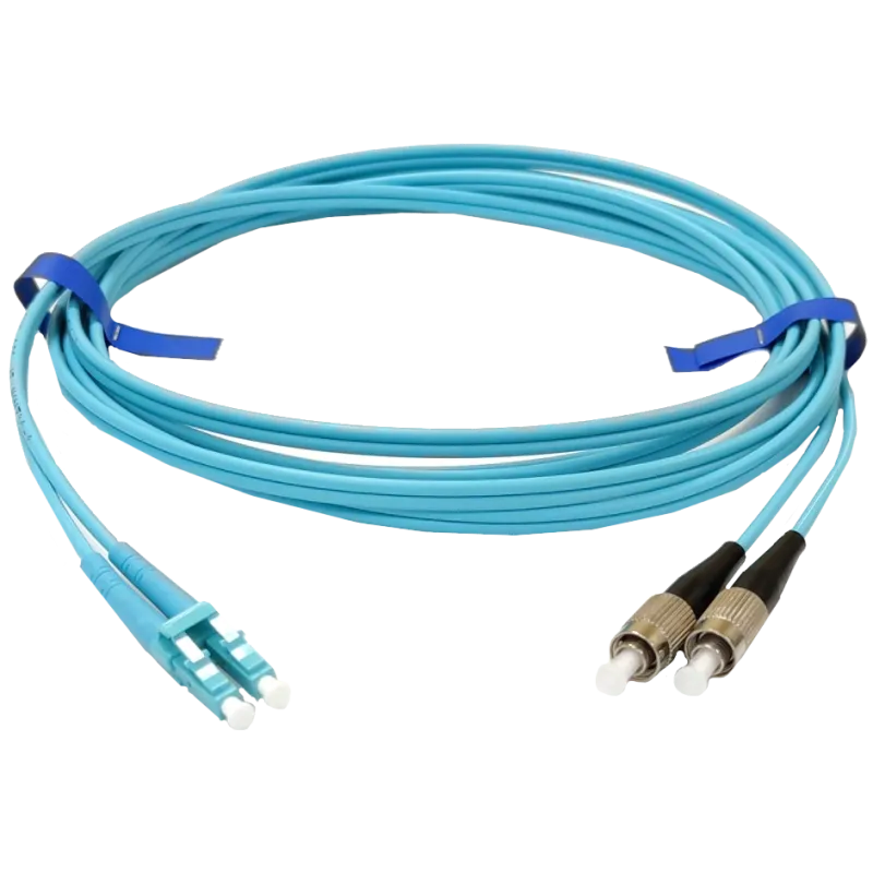 CMS FC/UPC-LC/UPC MM (OM3) 3м Duplex Slim Патчкорд оптический