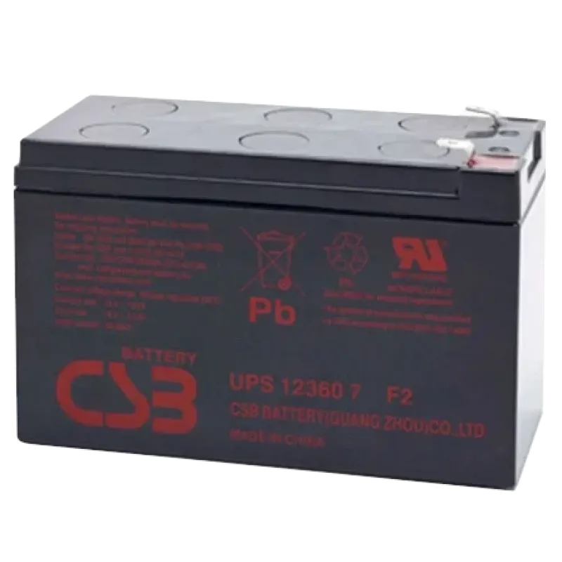 CSB UPS12360 12V7Ah Аккумуляторная батарея