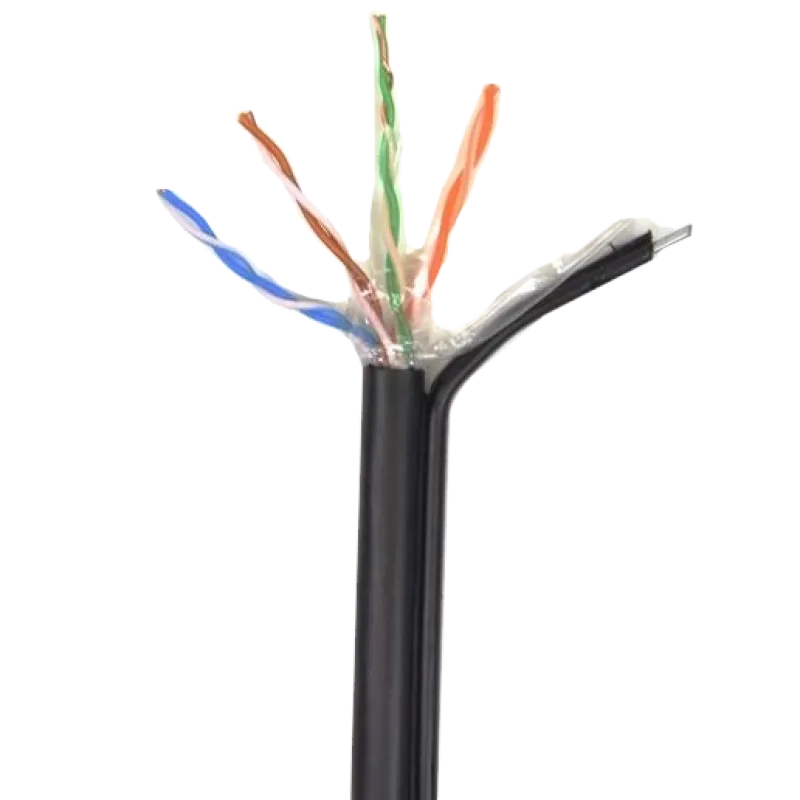 UTP 4*2*0.5-CU PE MP кат.5е (UTP мідь зовнішній з дротом) бухта 305м Кабель ATIS