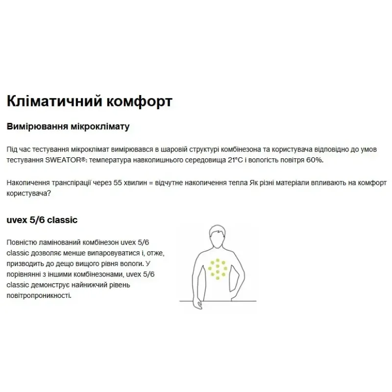 Uvex 5/6 classic XXL Комбинезон одноразовый с бахилами