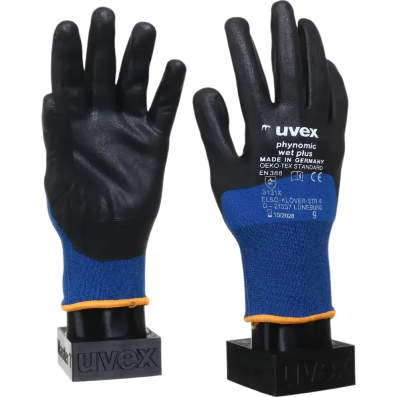 Uvex Phynomic wet plus р.9 (6006109) Перчатки защитные