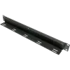 EPNew PLMN-V0801UZ Кабельний організатор 1U зі щіткою, з каб. підтримкою, чорний, EPNew