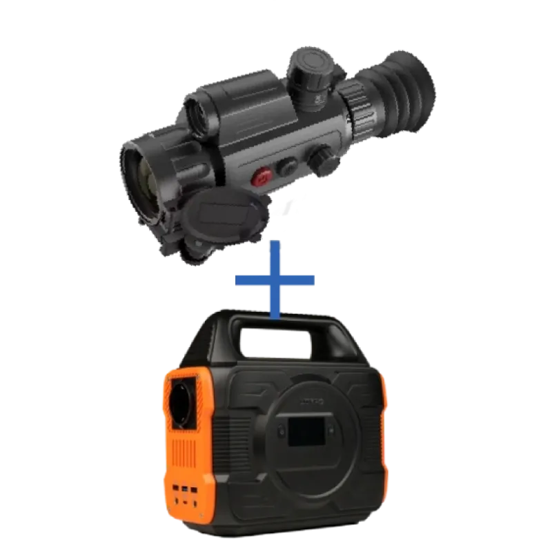 AGM Varmint LRF TS35-384 + UTEPO UPS300 Тепловізор та зарядна станція