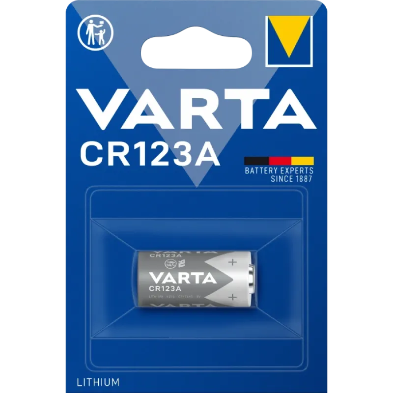 CR123A VARTA BLI 1 LITHIUM Батарейка