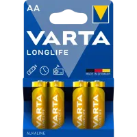 AA VARTA LONGLIFE BLI 4 ALKALINE Батарейка