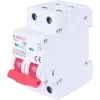 Enext e.mcb.pro.60.2.C 10 new, 2р, 10А, C, 6кА new Модульний автоматичний вимикач