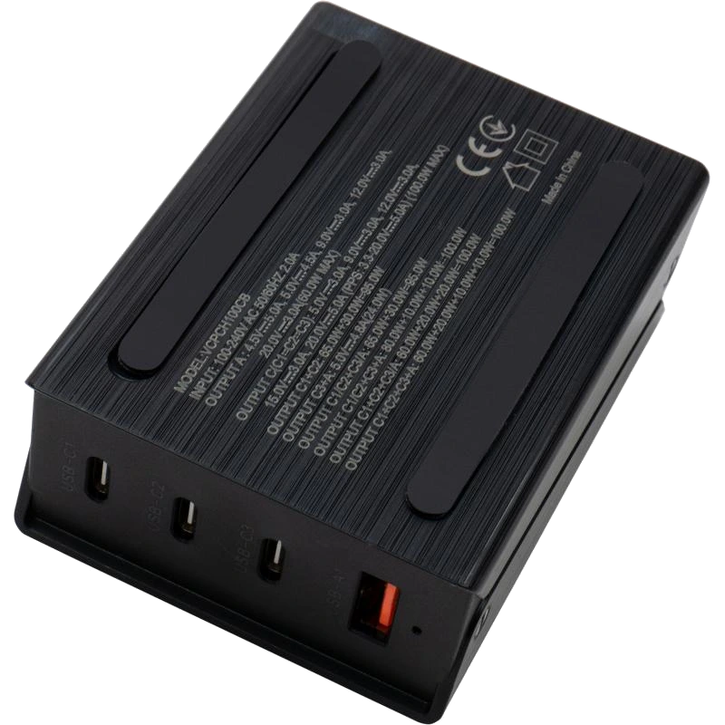 Vinga GaN 100W PD+QC Зарядний пристрій