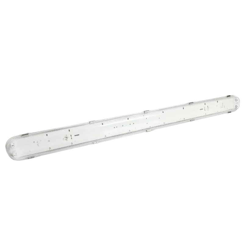 VIDEX 1,2М 220V LED светильник IP65 линейный под лампу 2хТ8