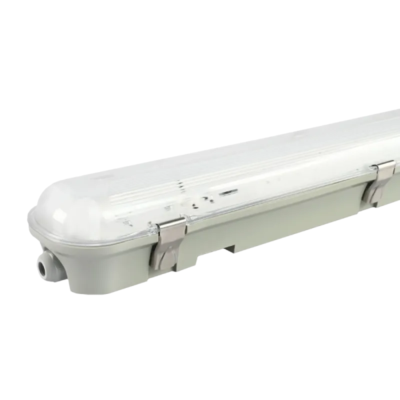 VIDEX 1,2М 220V LED светильник IP65 линейный под лампу 2хТ8