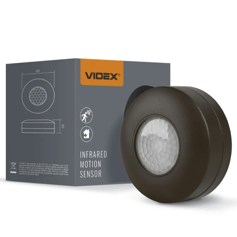 VIDEX VL-SPC12B 220V 1200W IP20 Датчик движения и освещенности