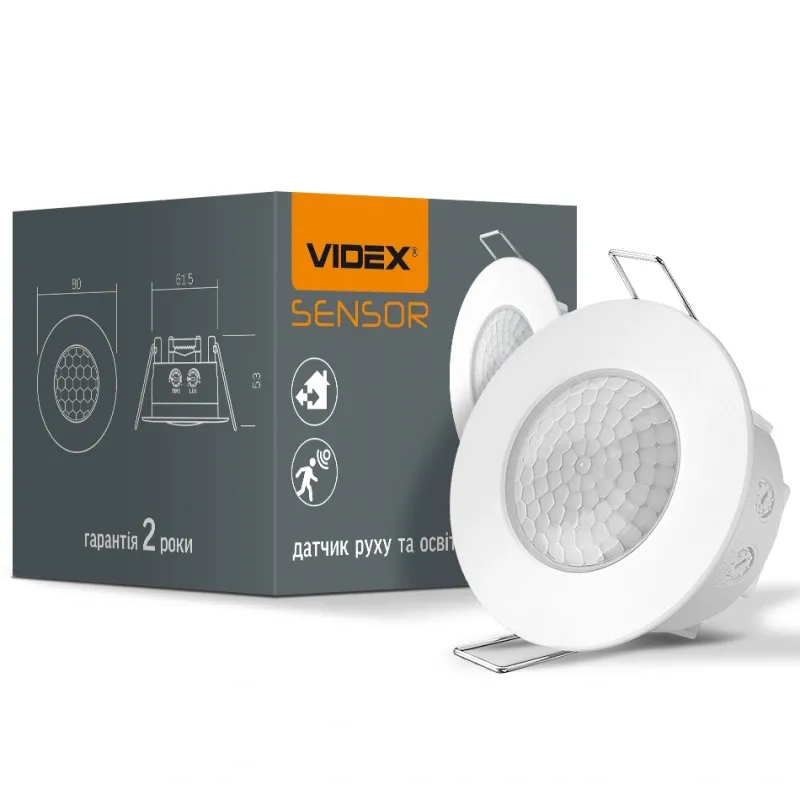 VIDEX VL-SPR17W 220V Датчик движения и освещения инфракрасный