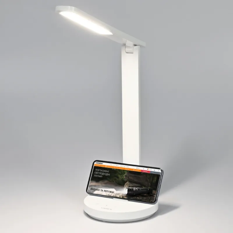 VIDEX VL-TF16W 5W 1800-5000K LED настольная лампа с аккумулятором