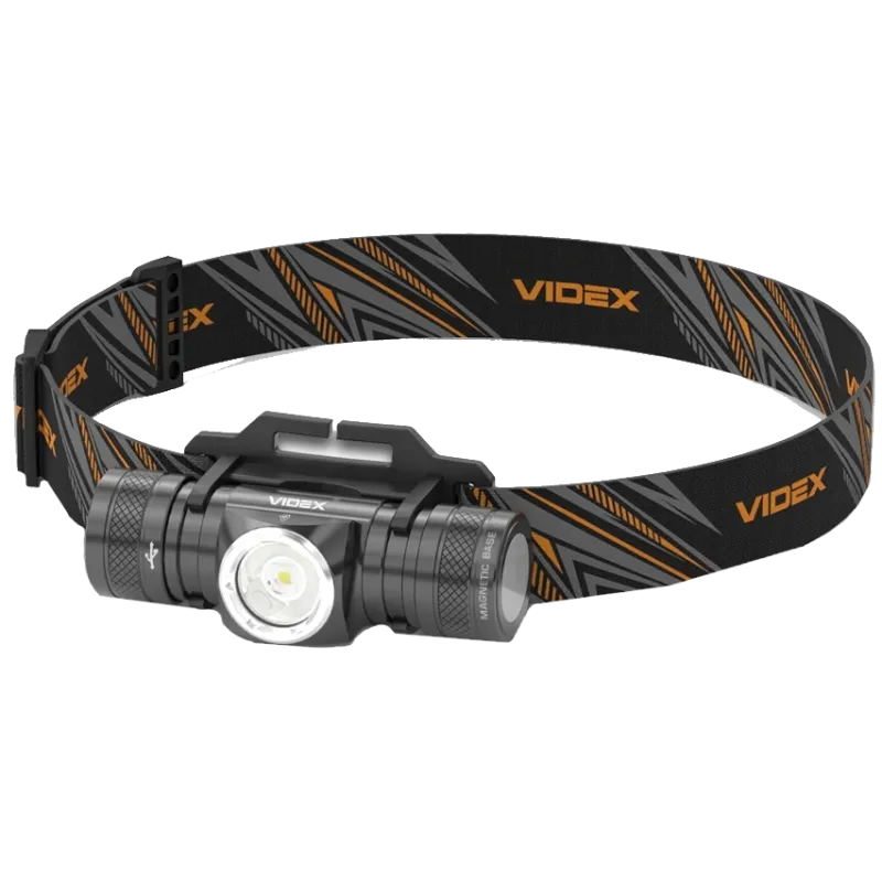 VIDEX VLF-H065A 1200Lm 5000K Налобний світлодіодний ліхтарик
