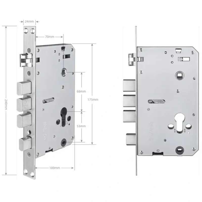 SEVEN LOCK 7068 Врізна частина