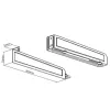 Gembird WM-U35-01-W 35 кг Кронштейн универсальный