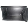 Hypernet WMNC-15U-FLAT-AC-BLACK Шафа коммутаційна настінна 15U 600x450 розбірна