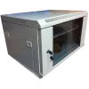 Hypernet WMNC-35-6U-FLAT-AC Шафа комутаційна настінна 6U 600x350 розбірна