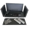 Hypernet WMNC-350-4U-FLAT-BLACK Шафа коммутаційна настінна розбірна чорна