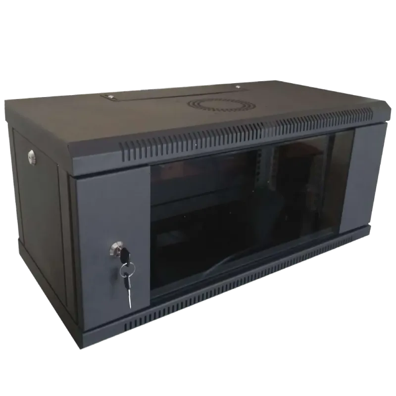 Hypernet WMNC-45-4U-Black Шафа коммутаційна настінна