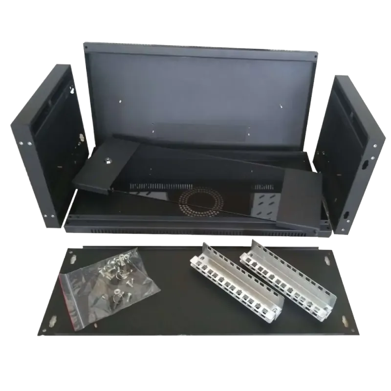 Hypernet WMNC-45-4U-Black Шафа коммутаційна настінна