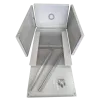 Hypernet WMNC-500-15U-FLAT Шафа 15U 600x500х775 мм настінна розбірна