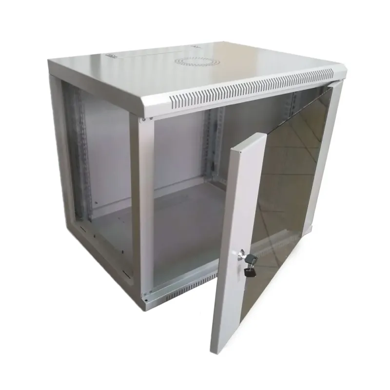 WMNC-9U-FLAT Hypernet Шафа коммутаційна настінна 9U 600x450 розбірна
