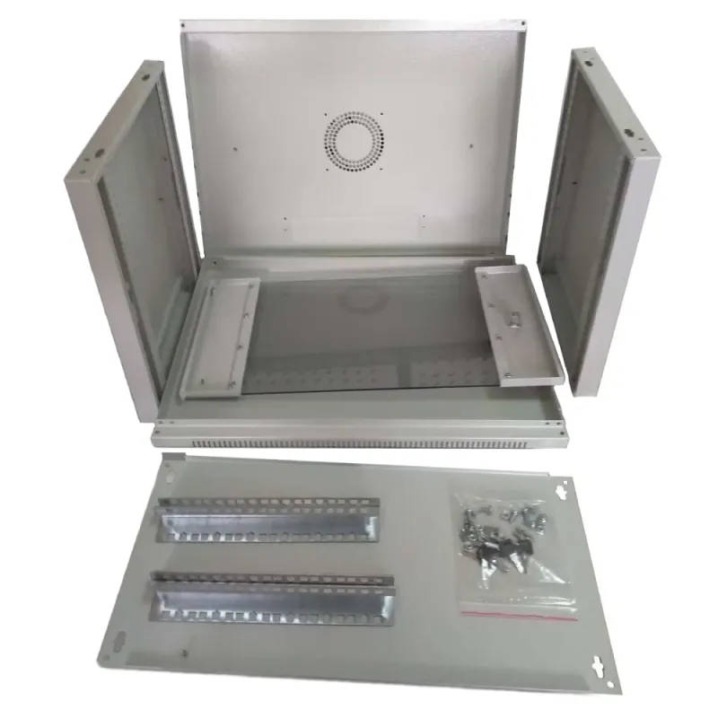 WMNC-35-6U-FLAT Шкаф 6U 600x350 мм Hypernet настенный розборной