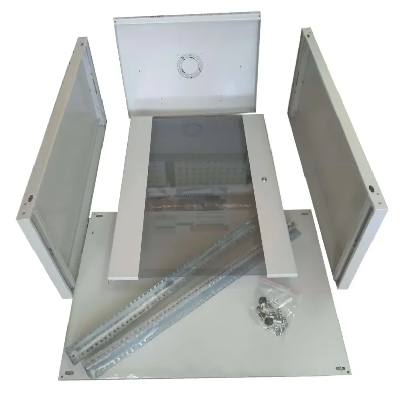 WMNC66-18U-FLAT Шкаф 18U 600x600 мм Hypernet настенный розборной