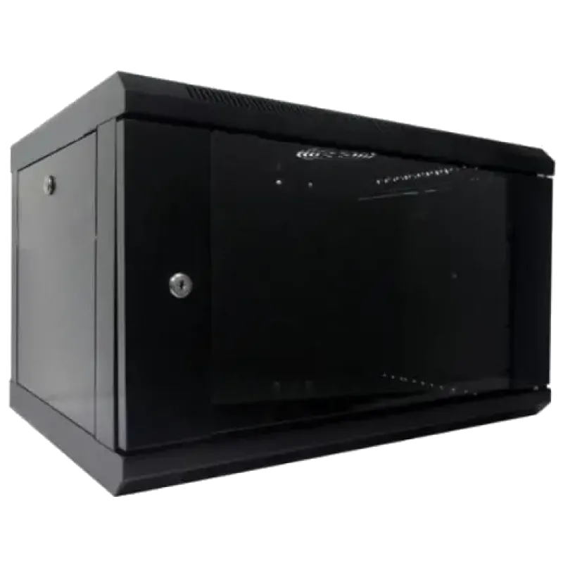 Hypernet WMNC66-6U-FLAT-BLACK Шафа комутаційна настінна